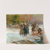 Napoleon bei der Entgegennahme einer militärischen Meldung (1897) by Adalbert Ritter von Kossak