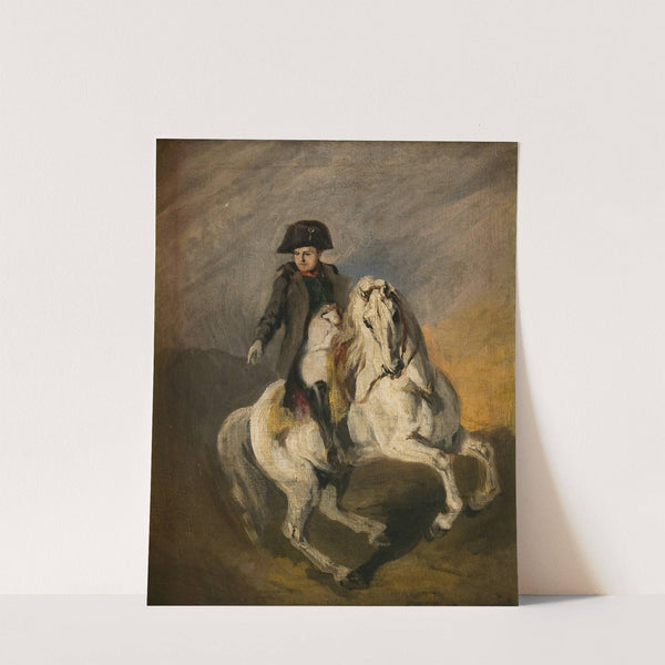 Napoleon on a Grey Horse by Piotr Michałowski