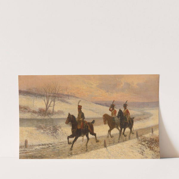 Napoleon’s cavalry by Jan Van Chelminski