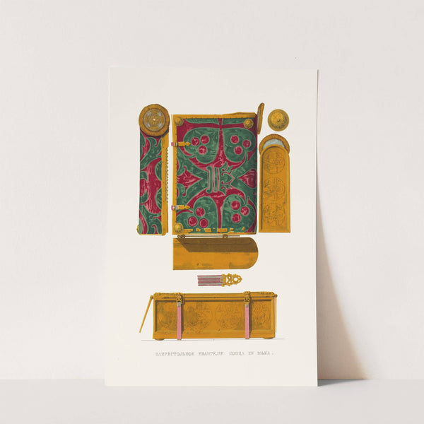 Naprestol'noe evangelie kontsa XIV veka (izobrazhenie 2.) by Fedor Grigoryevich Solntsev