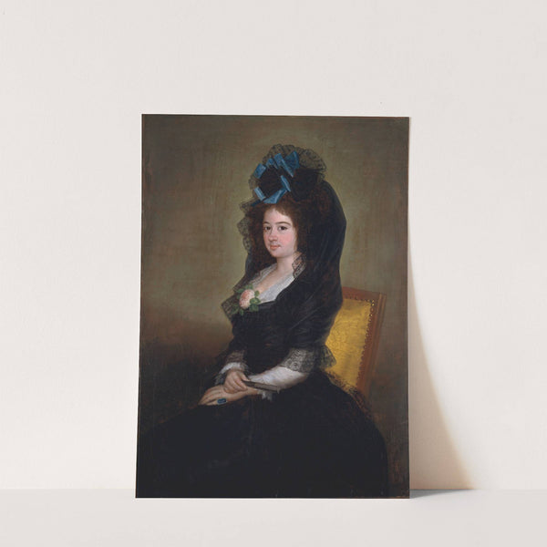 Narcisa Barañana de Goicoechea by Francisco de Goya