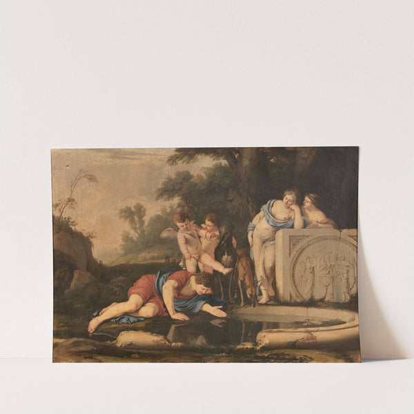 Narcisse by Laurent de la Hyre