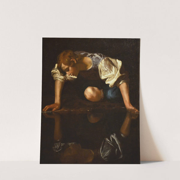 Narcissus by Caravaggio