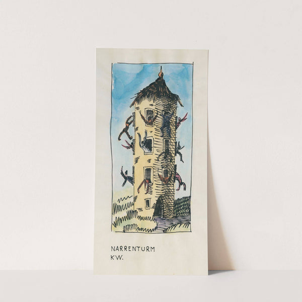 Narrenturm by Karl Wiener