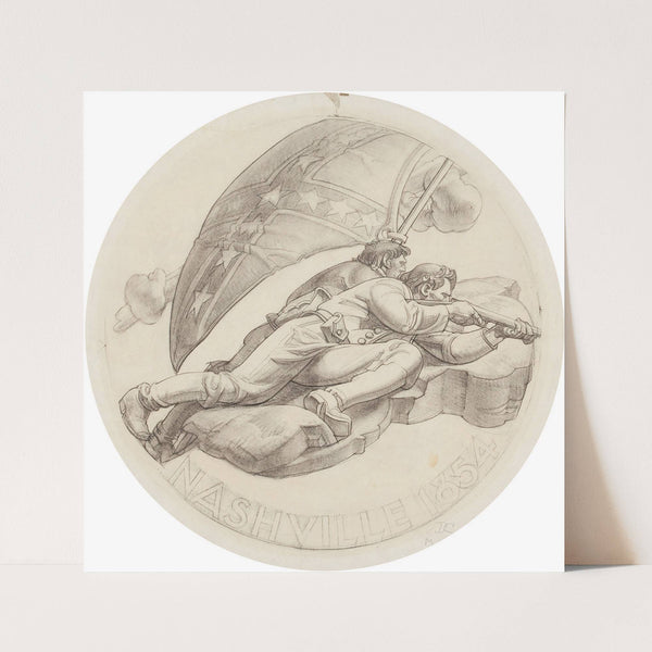 Nashville (1854) by Dean Cornwell