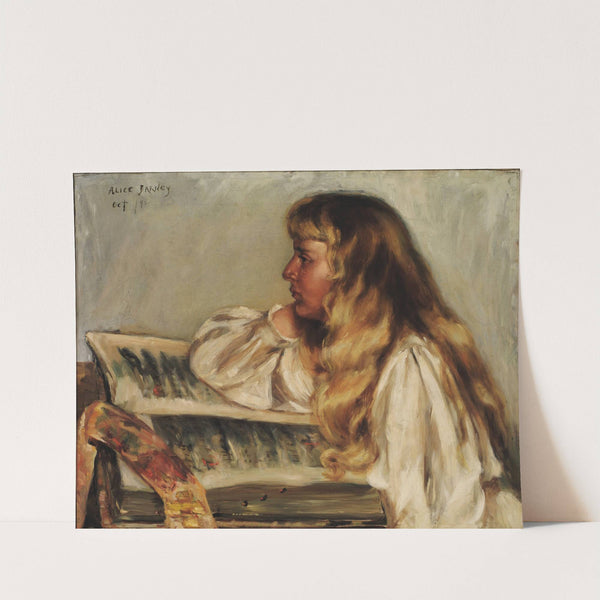 Natalie and Missal (1890) by Alice Pike Barney