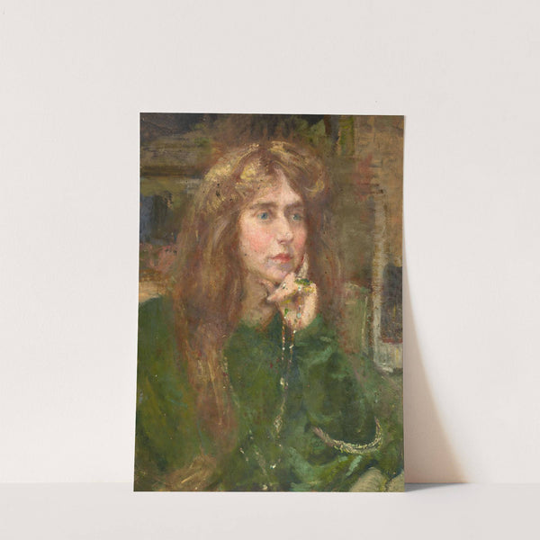 Natalie with Necklace (ca. 1900) by Alice Pike Barney