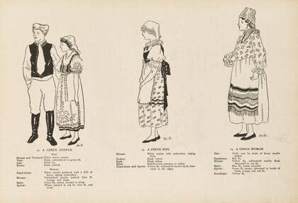 National costumes of the Slavic peoples Pl.06 (1920)