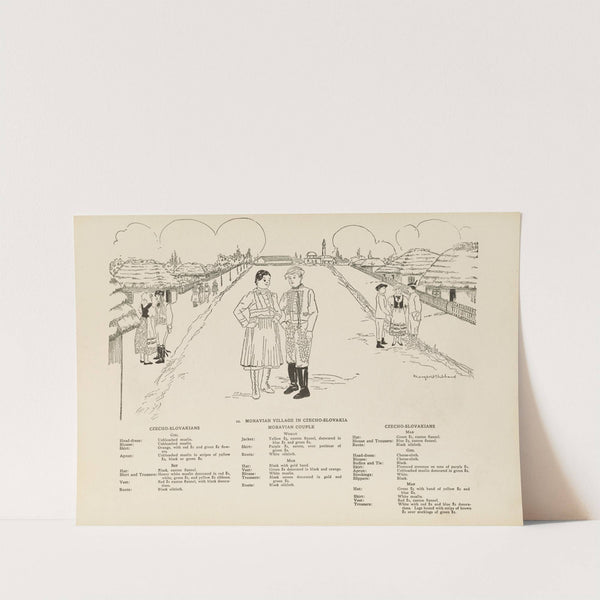 National costumes of the Slavic peoples Pl.10 (1920) by Margaret Hubbard