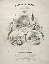 National Songs of America – Sheet Music Cover (c. 1856)