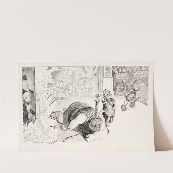 National Vaudeville. Aldrich to Taft; Wickersham always brings down the house with that play (1911) by William Henry Walker