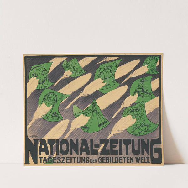 National-Zeitung. Tageszeitung der gebildeten Welt (1890 - 1909) by Albert Klingner