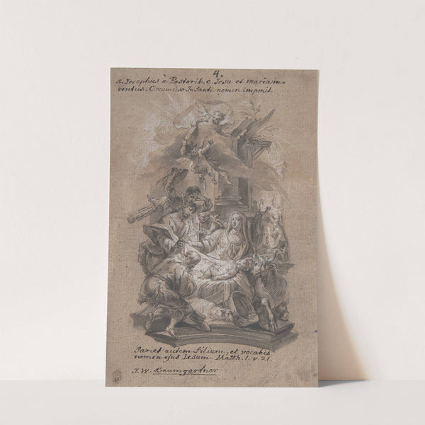 Nativity (before 1761) by Johann Wolfgang Baumgartner