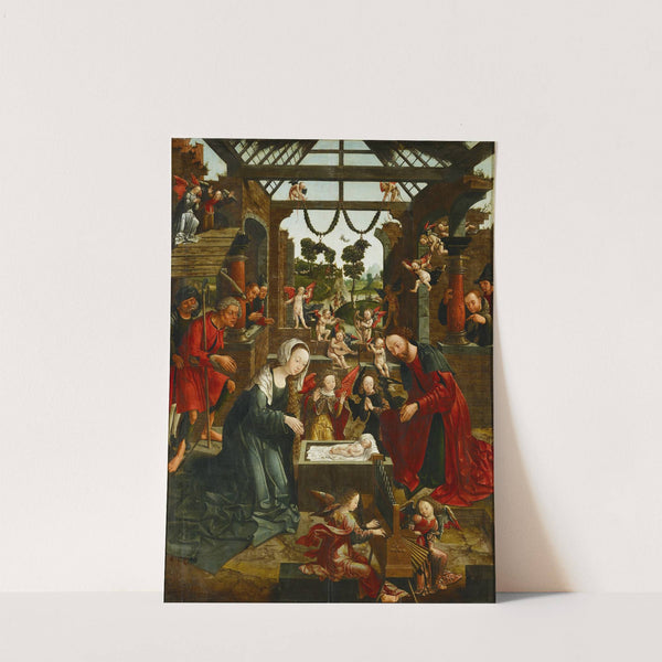 Nativity (1511–1520) by Jacob Cornelisz. van Oostsanen