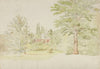 Natolin, study for a painting