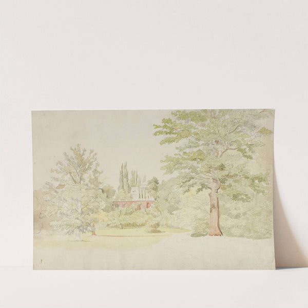 Natolin, study for a painting by Chrystian Breslauer