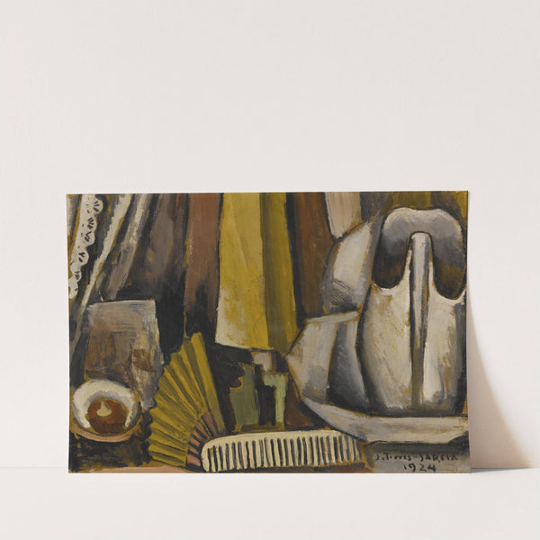 Naturaleza muerta con peine y jarra by Joaquín Torres-García