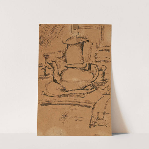 Nature morte à la cafetière by Juan Gris