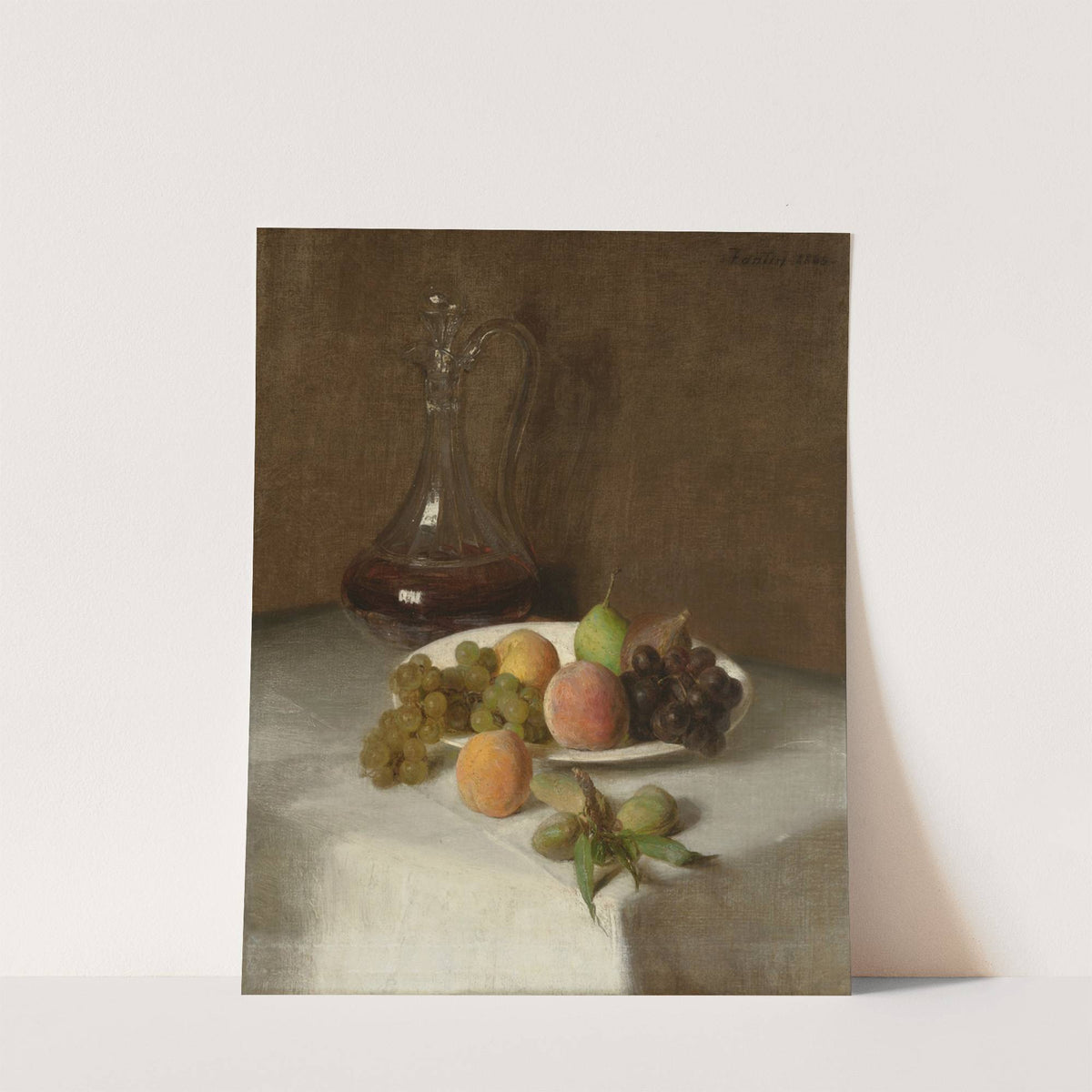 Nature morte à la carafe by Henri Fantin-Latour