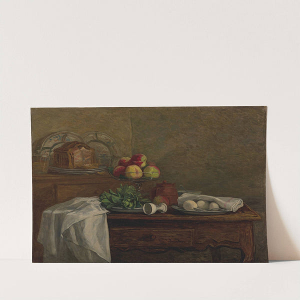 Nature morte au coquetier renversé (1856-60) by Eugène Boudin