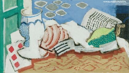 Nature Morte Au Journal (circa 1925)