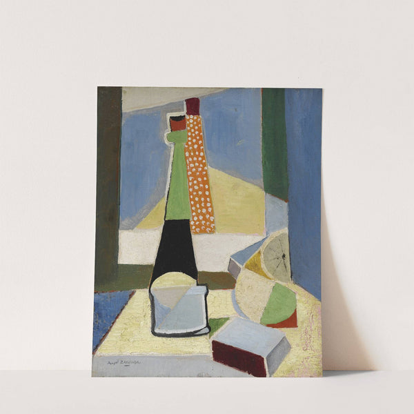 Nature morte aux bouteilles by Ángel Zárraga