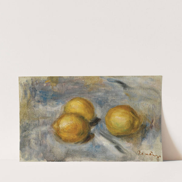 Nature Morte Aux Citrons (1918) by Pierre-Auguste Renoir