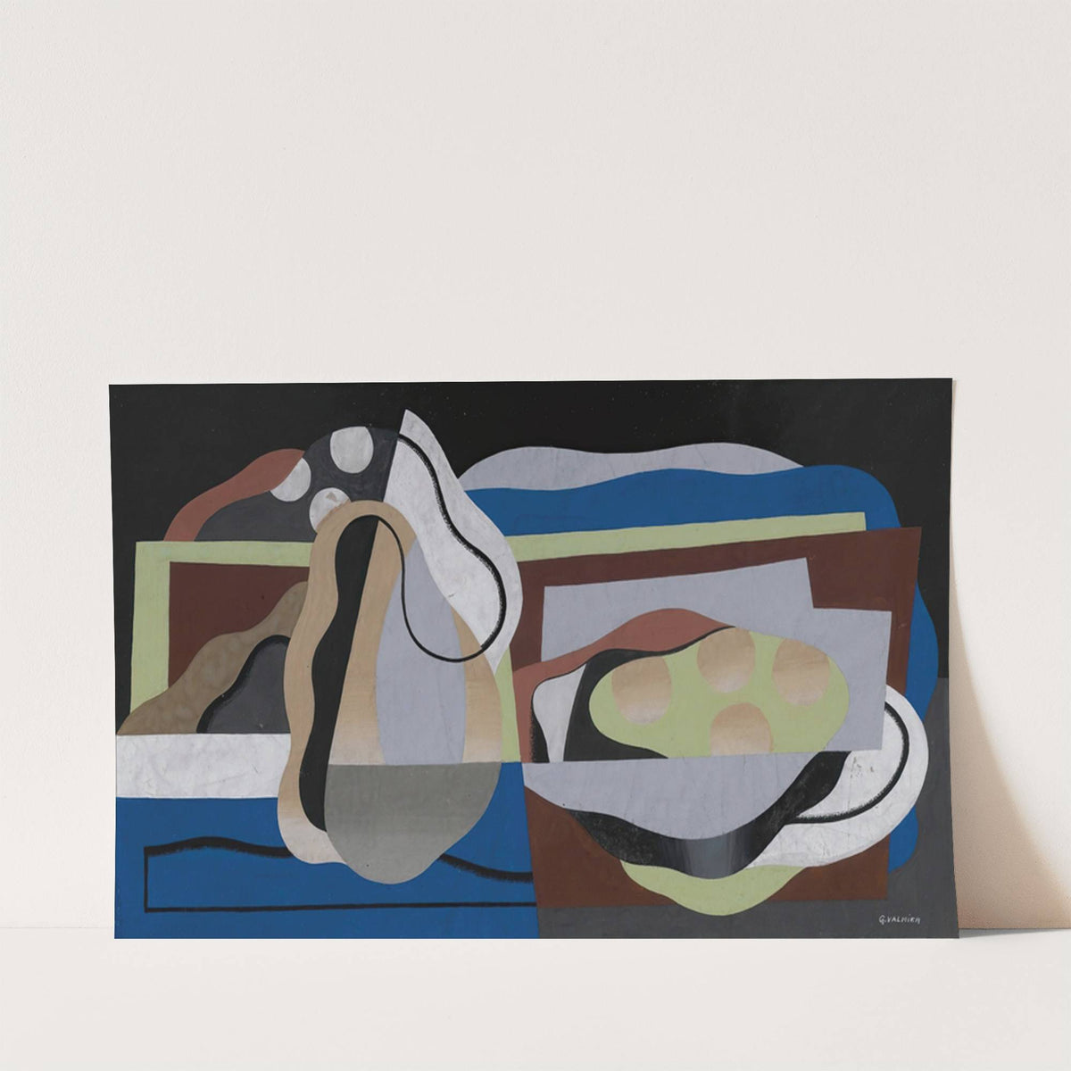Nature Morte Aux Fruits (1929) by Georges Valmier