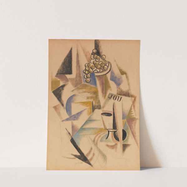 Nature Morte Aux Fruits (1920) by Louis Marcoussis