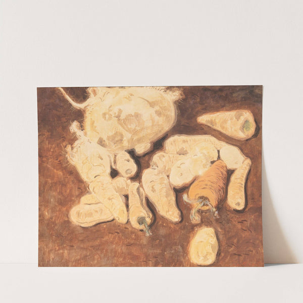 Nature morte aux navets et carottes by Léon Spilliaert