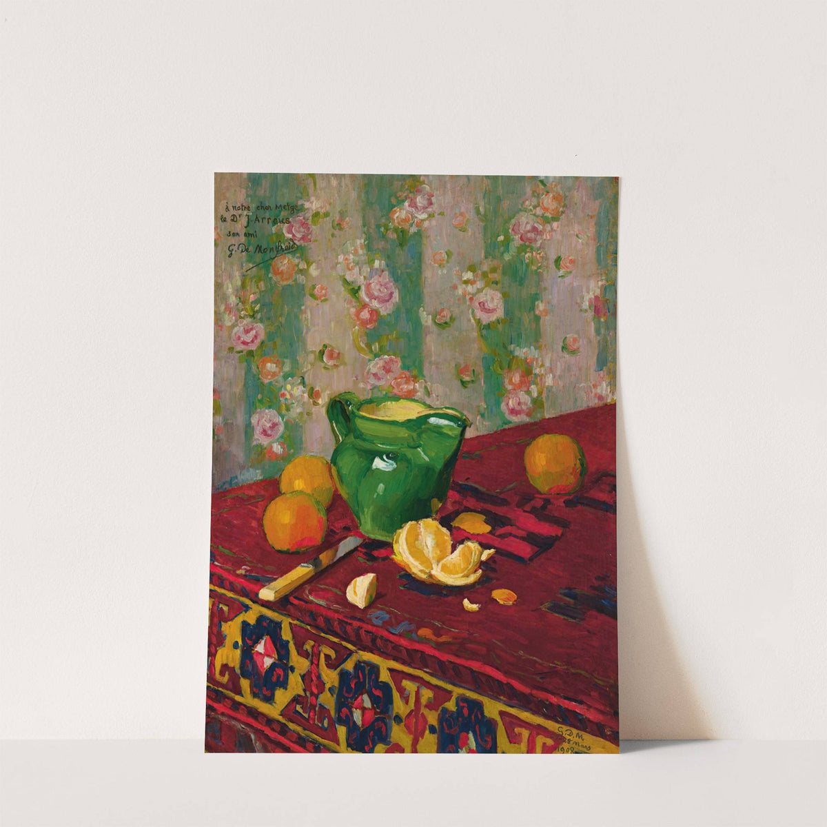 Nature Morte Aux Oranges by Georges Daniel de Monfreid