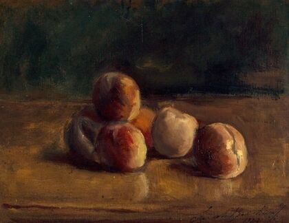Nature morte aux pêches (1922)