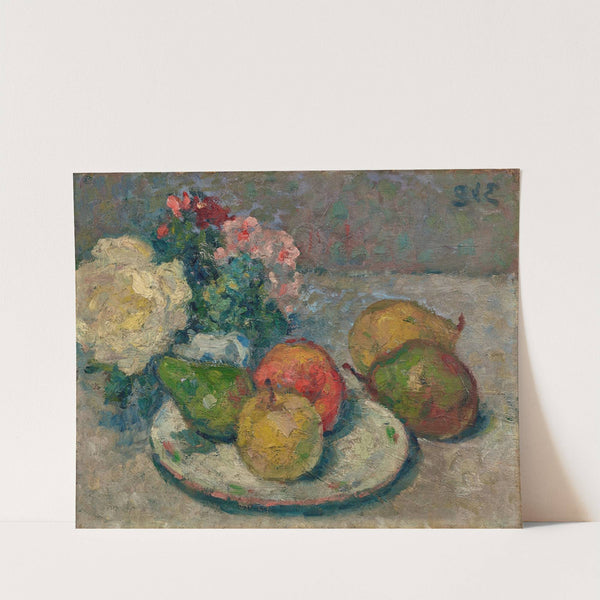 Nature morte aux pommes et poires by Georges d'''Espagnat