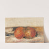 Nature morte (Deux pommes) by Pierre-Auguste Renoir