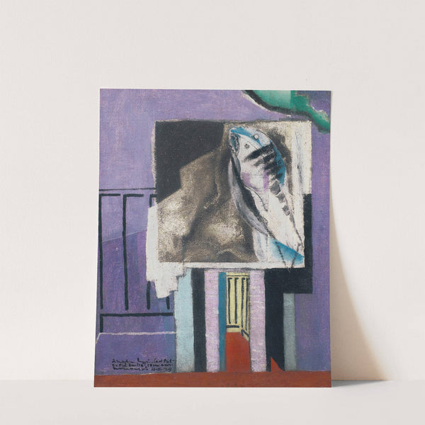 Nature Morte Devant Le Balcon (1929) by Louis Marcoussis