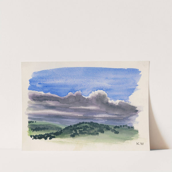 Naturstudie X by Karl Wiener