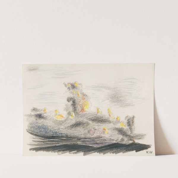 Naturstudie XIV by Karl Wiener