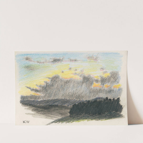 Naturstudie XVIII by Karl Wiener