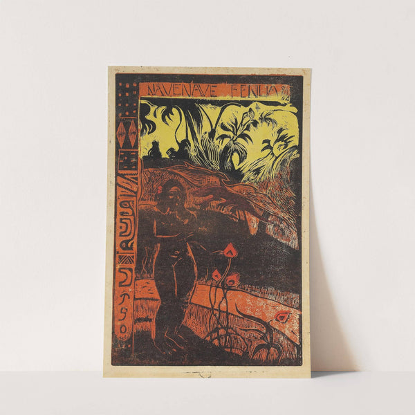 Nave Nave Fenua from the Noa Noa Series (1893 - 1894) by Paul Gauguin