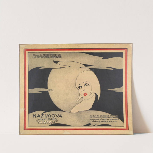 Nazimova in Oscar Wilde's 'Salomé' by Anonymous