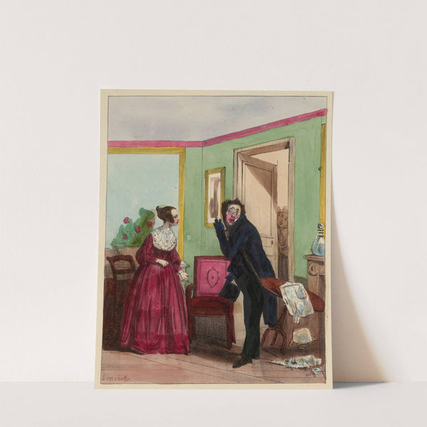 Ne faites donc pas attention (1837) by Frédéric Bouchot