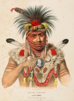 Ne-Sou-A-Quoit. A Fox Chief