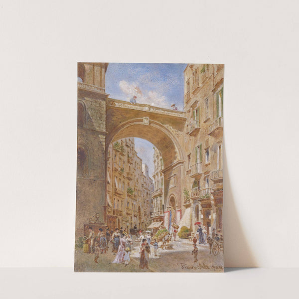 Neapel Chiaia-Brücke (1904) by Franz Alt