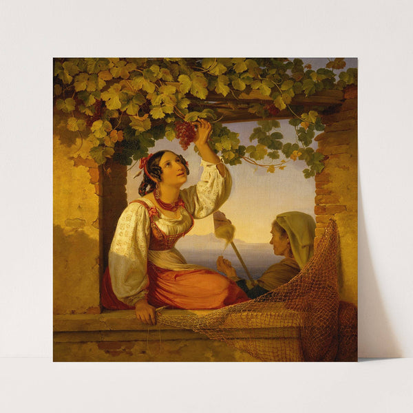 Neapolitan Fisherman’s Daughter by Carl Tischbein