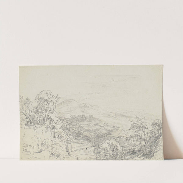 Near Fiesole by Friedrich Metz