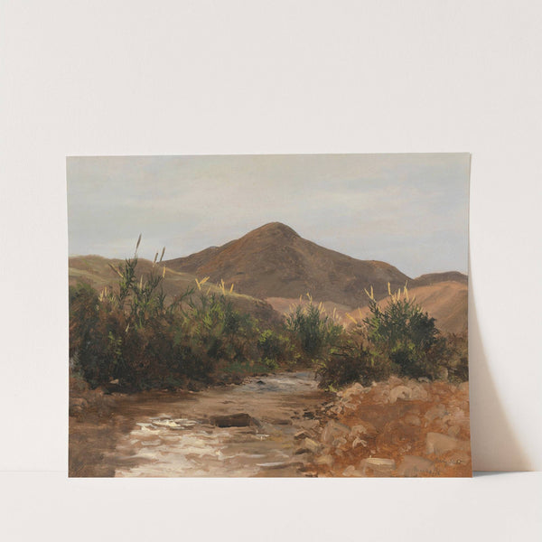 Near Jericho, Wady Kilt by Lockwood de Forest