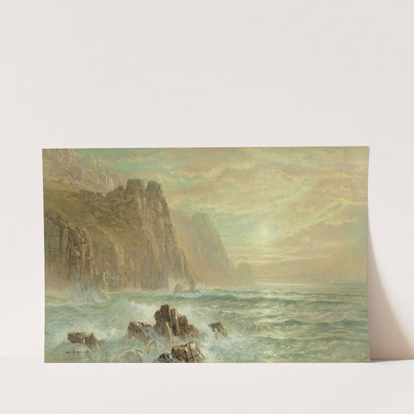 Near Lands End, Cornwall (1880) by William Trost Richards