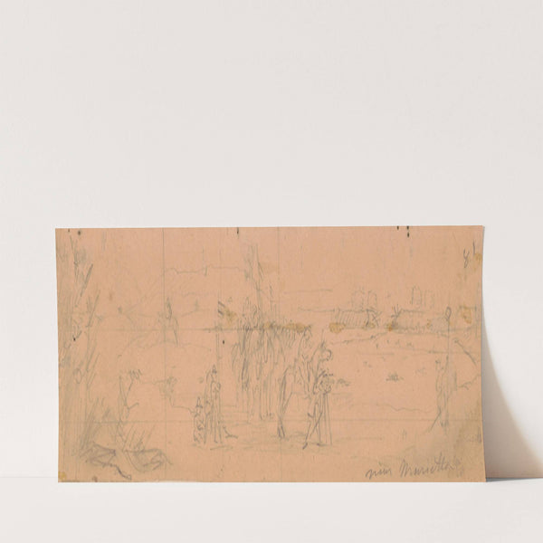 Near Marietta, Georgia, 1864 (1864) by Adolph Metzner