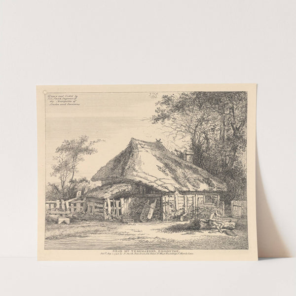 Near Mr. Teshmaker's Edmonton, Outer Suburb - North by John Thomas Smith