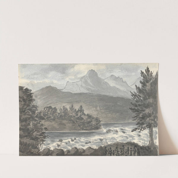 Near Pont Aberglaslin by Anne Rushout